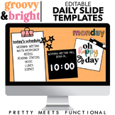 Slides Templates for Daily Agendas and Lessons - Timers - 