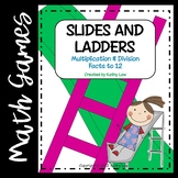 Slides and Ladders: Multiplication/Division Facts to 12 | 