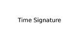 Slideshow Time Signature