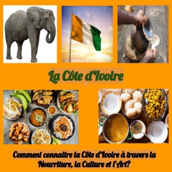 Preview of Slideshow about The Ivory Coast in FRENCH