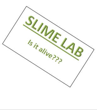 Preview of Slime Lab: Is it alive?? ICEBREAKER LAB