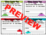 Slime Lesson Center Materials