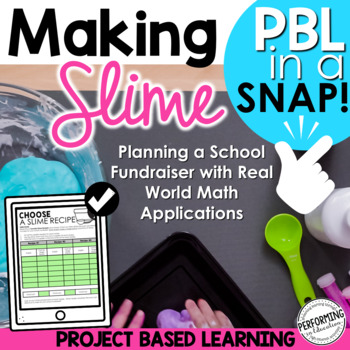 Preview of Slime Project-Based Learning | Reading, Persuasive Writing, Math Operations