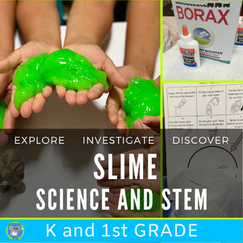 Preview of Slime Science Experiment And STEM | Grade K 1  | States Of Matter Activity