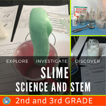 Preview of Slime Science And STEM | Grade 2 3 | Properties Of Matter | Hands-On Activity
