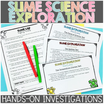 Slime Science Centers by The Owl Teacher | TPT