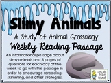 Slimy Animals - Animal Grossology - Weekly Reading Passage