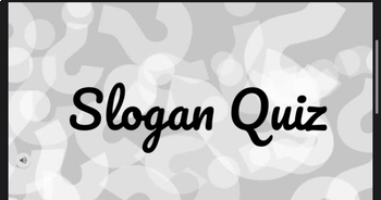 Slogan Quiz- Trivia by Alicia's Classroom | TPT