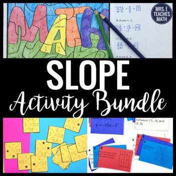 Preview of Slope Activity Bundle