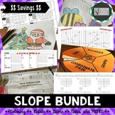 Slope Bundle - Includes Y-Intercept Activities