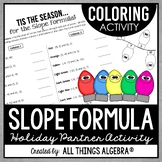 Slope Formula | Coloring Activity