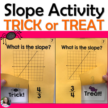 Preview of Slope Halloween Activity Trick or Treat Game