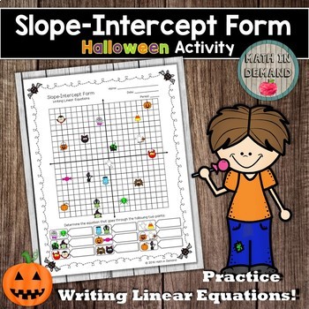 Preview of Slope-Intercept Form Worksheet