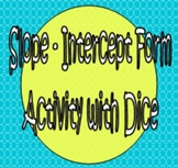 Slope-Intercept Form - Dice Activity