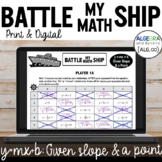 Slope-Intercept Form Given Slope and a Point | Battle My M