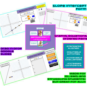 Preview of Slope Intercept Form I - Writing and Graphing Linear Functions