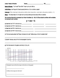 Slope Intercept Formula Notes & Practice applying