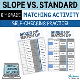 Slope-Intercept vs. Standard Form Mixed Up Match Up Practi