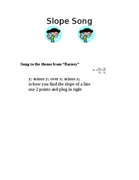 Preview of Slope Song