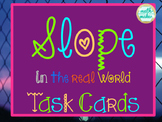 Slope Task Cards ~ Real-World Application
