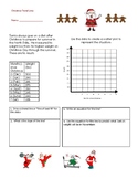 Slope, Trend Lines, Slop-Intercept Form (Christmas Themed)