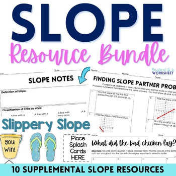 Preview of Slope Unit Resources