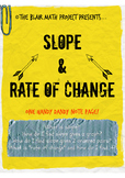 Slope and Rate of Change Notes