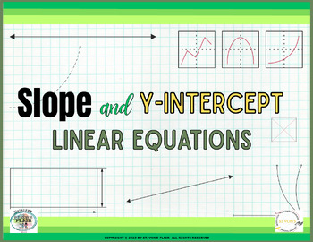 Preview of Slope and Y Intercept Linear Equations