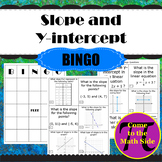 Slope and Y - intercept Bingo