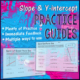 Slope and Y-intercept Practice Guides