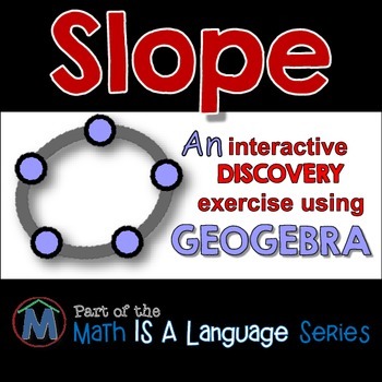 Preview of Slope - interactive discovery exercise