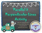Slope of Parallel & Perpendicular Lines Fun Map Activity;
