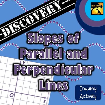 Preview of Slopes of Parallel and Perpendicular Lines: Inquiry Activity