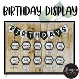 Birthday Bulletin Board | Sloth | Birthday Display Editable