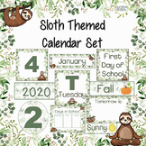 Sloth Calendar Set