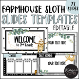 Google Slides Templates Daily Agenda and Powerpoint - Farm