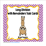 Sloths Long Division Task Cards