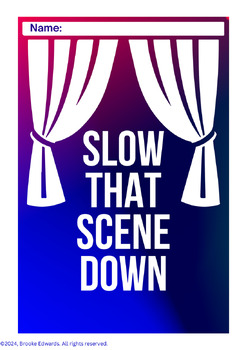 Preview of Slow That Scene Down! Booklet