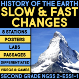 Slow and Fast Changes - History of the Earth - 2nd Grade N
