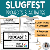 Slugfest (Gordon Korman) - Projects & Activities with Rubr