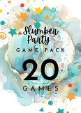 Slumber party games, Games for classroom, sleepover, camps