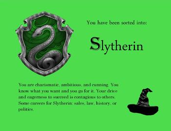 Pottermore Slytherin