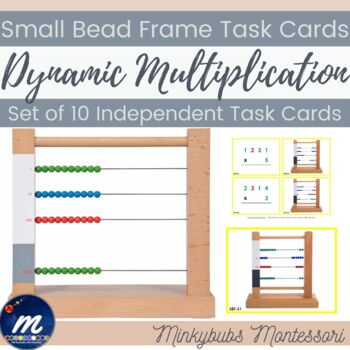 Preview of Small Bead Frame Multiplication Command Cards Dynamic and Material Analysis