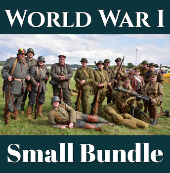 Preview of Small Bundle: World War I - Causes, Goals & Events