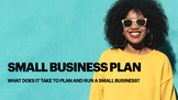 Small Business Plan Become an Entrepreneur