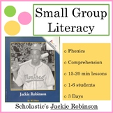 Small Group 3-Day Reading Lesson Plan: Jackie Robinson