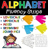 Small Group Alphabet Fluency Strips  / Phonics Practice