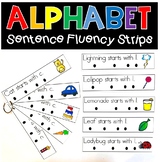 Small Group Alphabet Sentence Fluency Strips