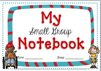 Preview of Small Group Counseling Notebook