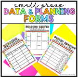 Small Group Data & Planning Forms
